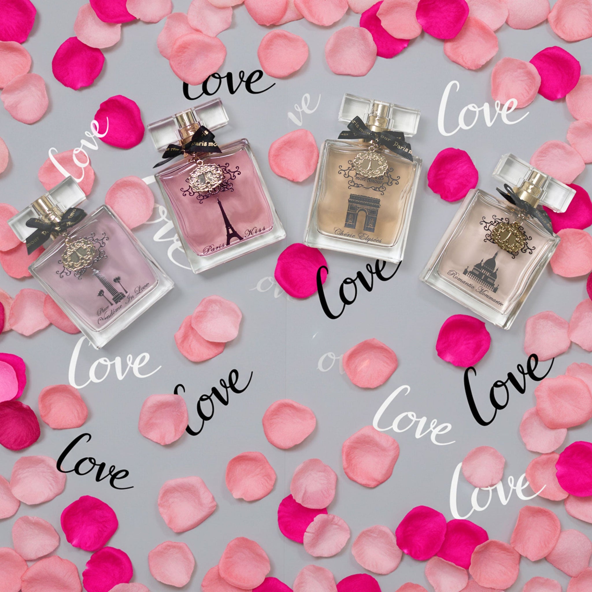 Women's Perfume Collection PARIS MON AMOUR 4*50 ml