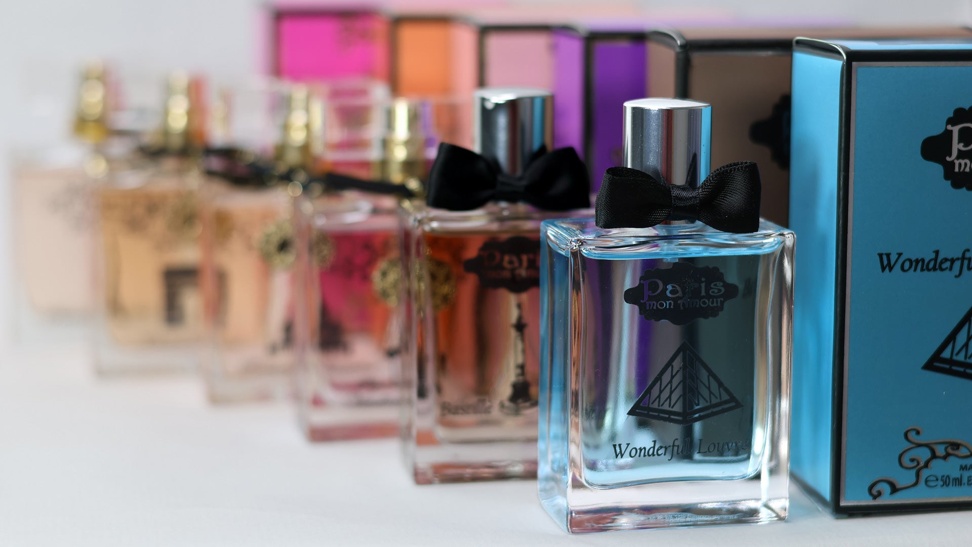 PARIS MON AMOUR Perfume Collection for Women and Men 6*50 ml