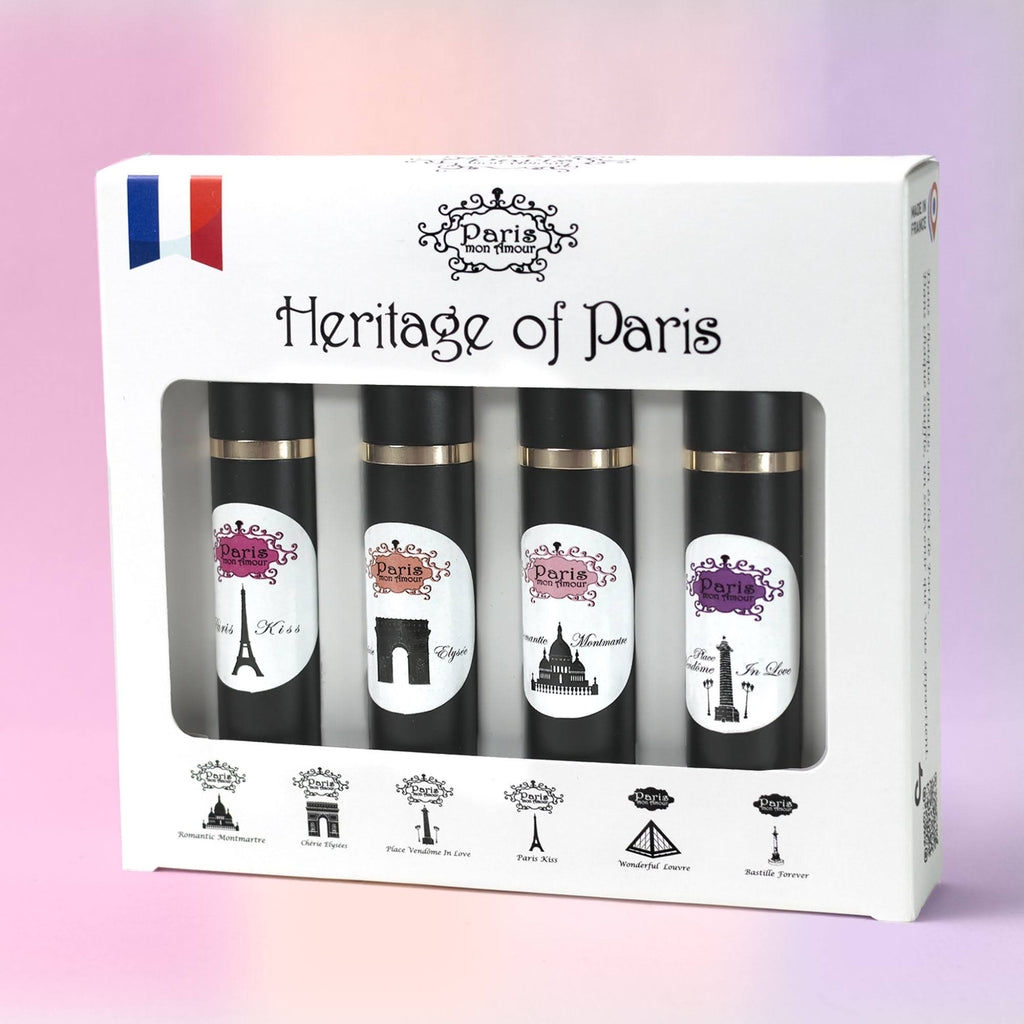 Discovery set PARIS MON AMOUR 4 travel sprays 4*9 ml