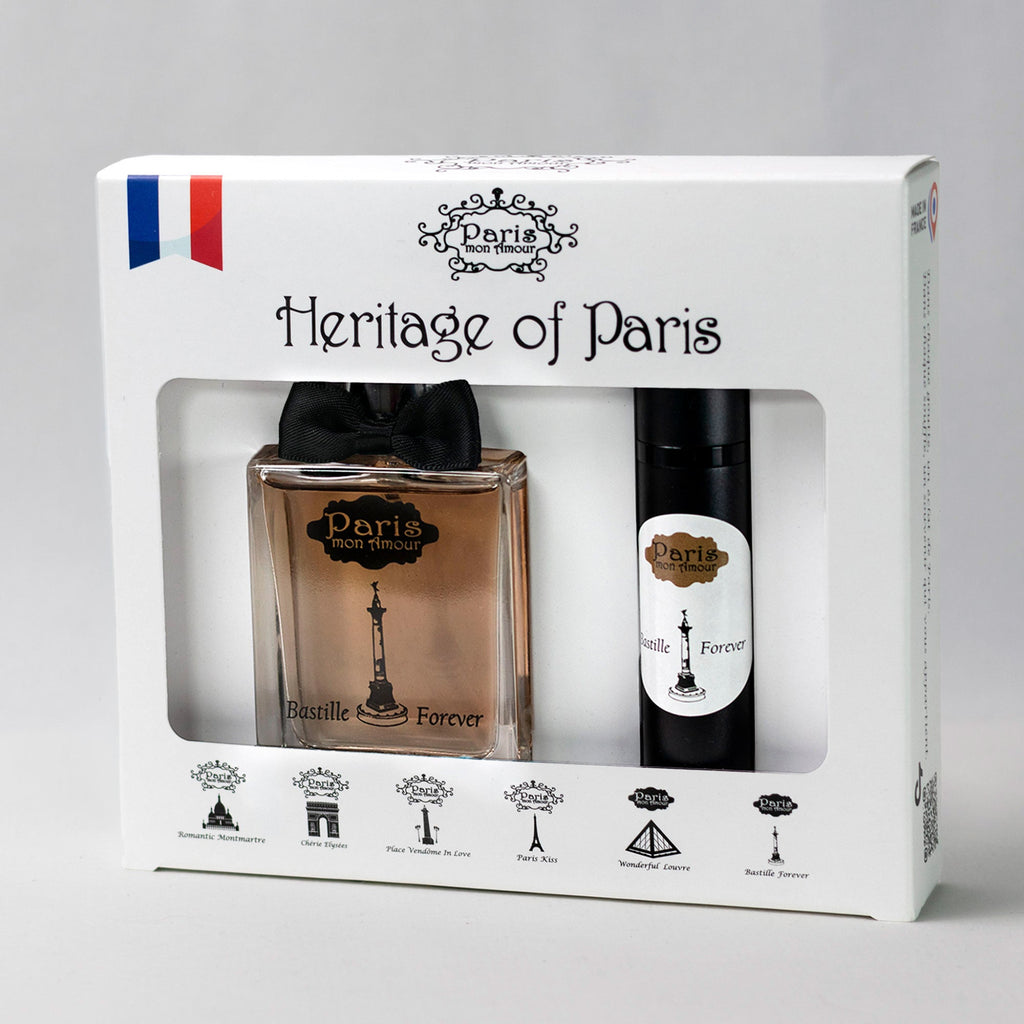 PARIS MON AMOUR Bastille Forever 50 ml gift set + 9 ml perfume spray