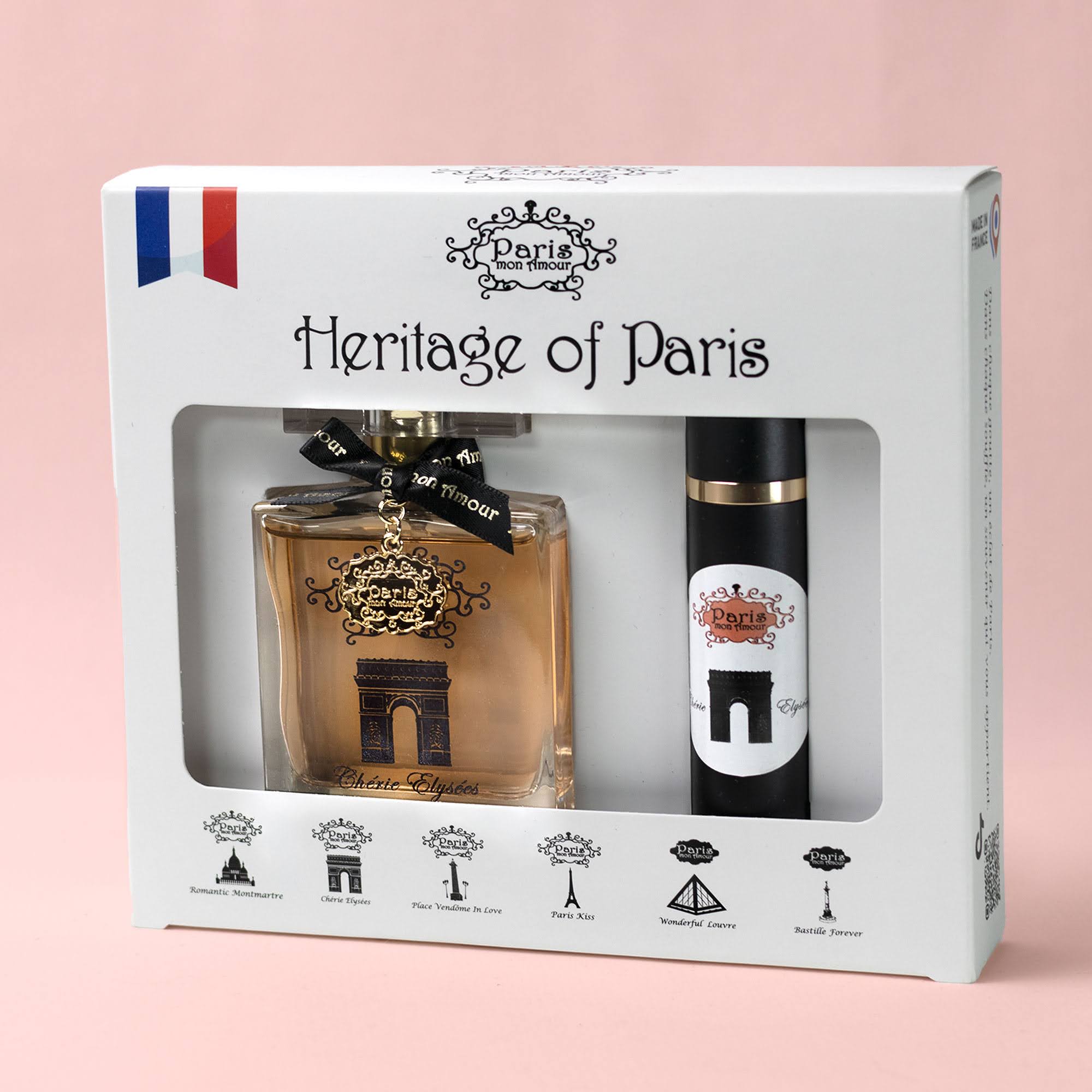 PARIS MON AMOUR Chérie Elysées 50 ml Gift set + Travel Spray 9 ml