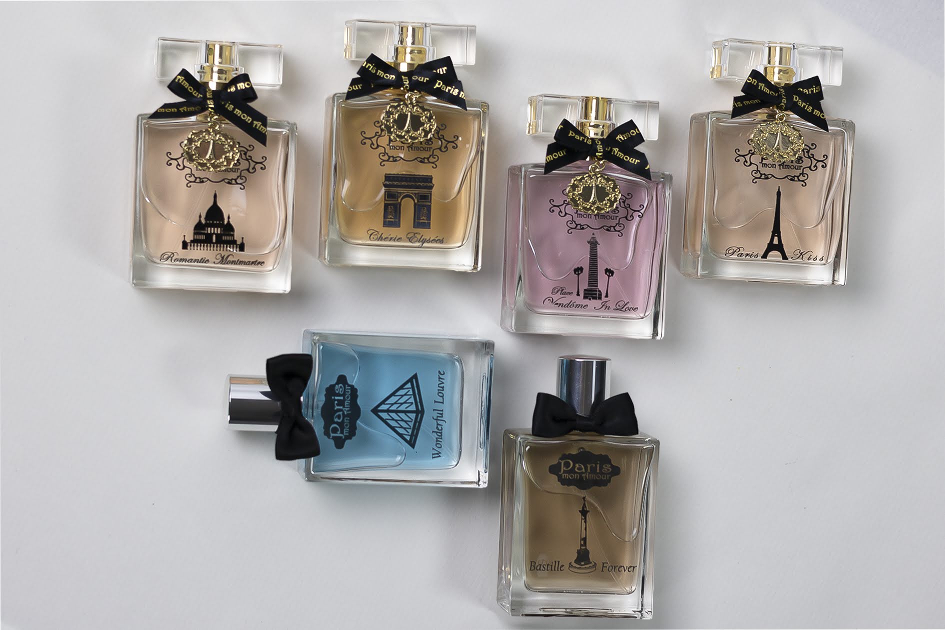 PARIS MON AMOUR Perfume Collection for Women and Men 6*50 ml