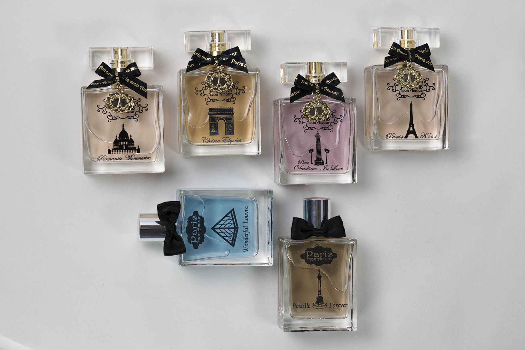 PARIS MON AMOUR Perfume Collection for Women and Men 6*50 ml