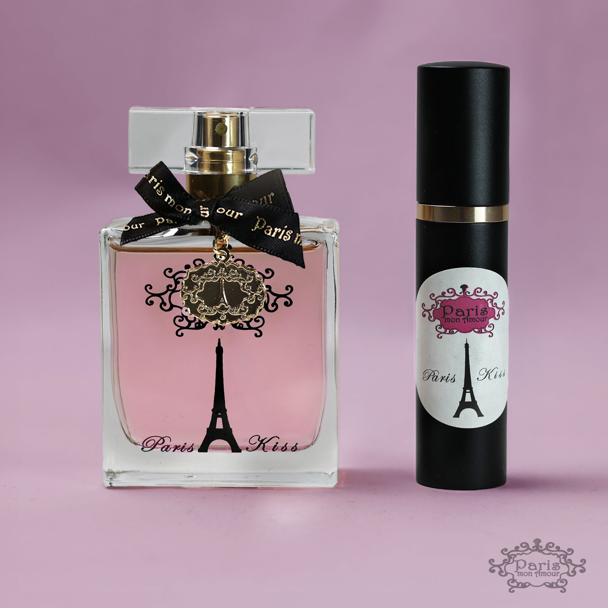 Coffret Parfum PARIS MON AMOUR Paris Kiss 50 ml + Spray de voyage 9 ml