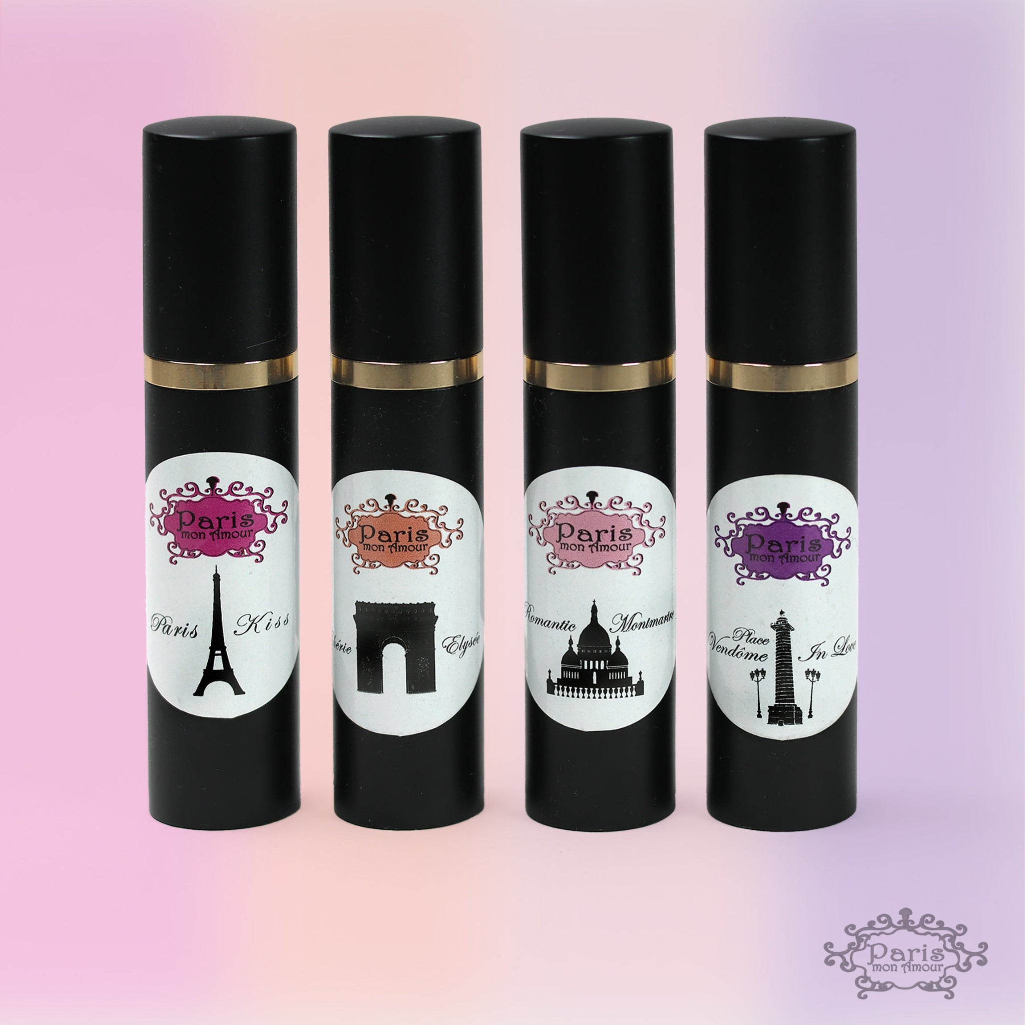 Discovery set PARIS MON AMOUR 4 travel sprays 4*9 ml