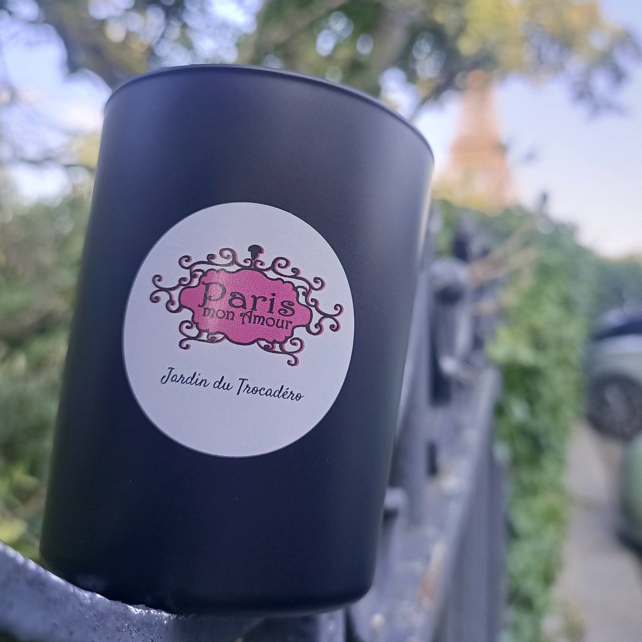PARIS MON AMOUR Jardin du Trocadéro Candle  (Coffee) 140 g